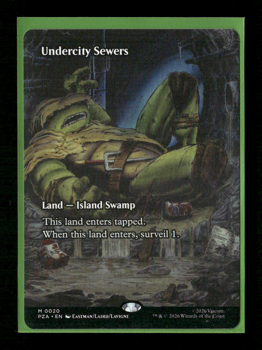 Teenage Mutant Ninja Turtles Source Material Undercity Sewers (Borderless) #20