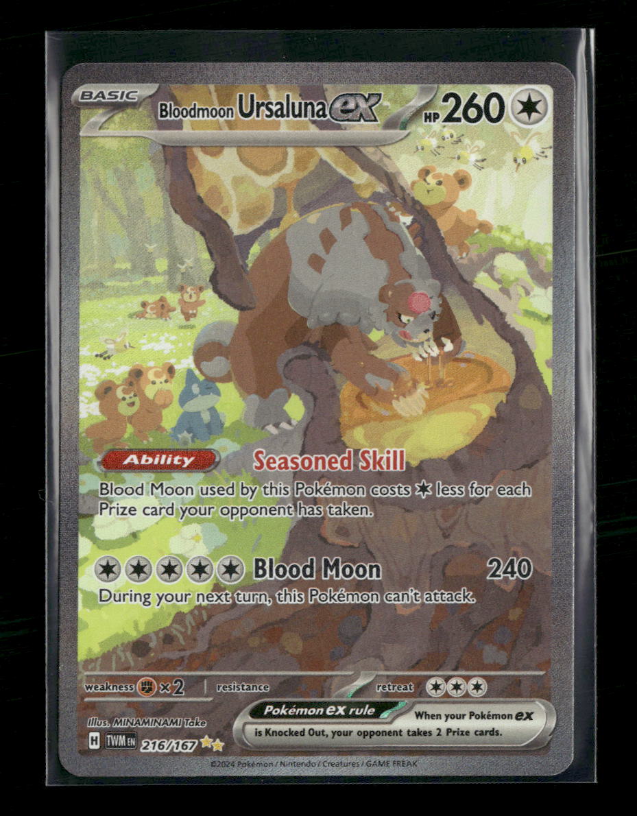 SV06: Twilight Masquerade Bloodmoon Ursaluna ex #216/167
