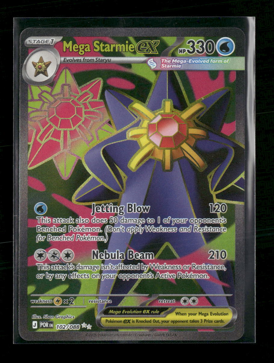 ME03: Perfect Order Mega Starmie ex #102/088