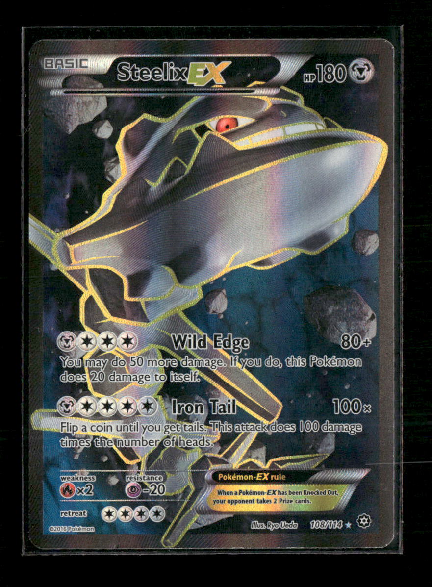 XY - Steam Siege Steelix EX (Full Art) #108/114
