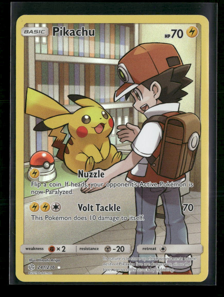 SM - Cosmic Eclipse Pikachu (Secret) #241/236