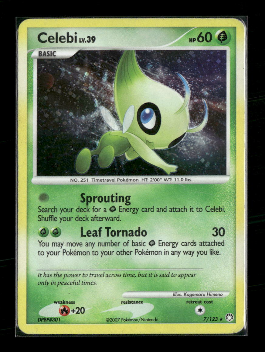 Mysterious Treasures Celebi #7/123