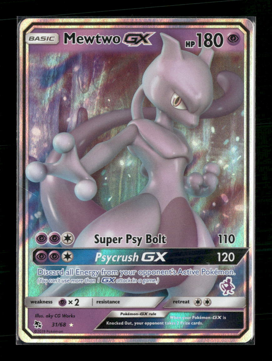 Hidden Fates Mewtwo GX #31/68