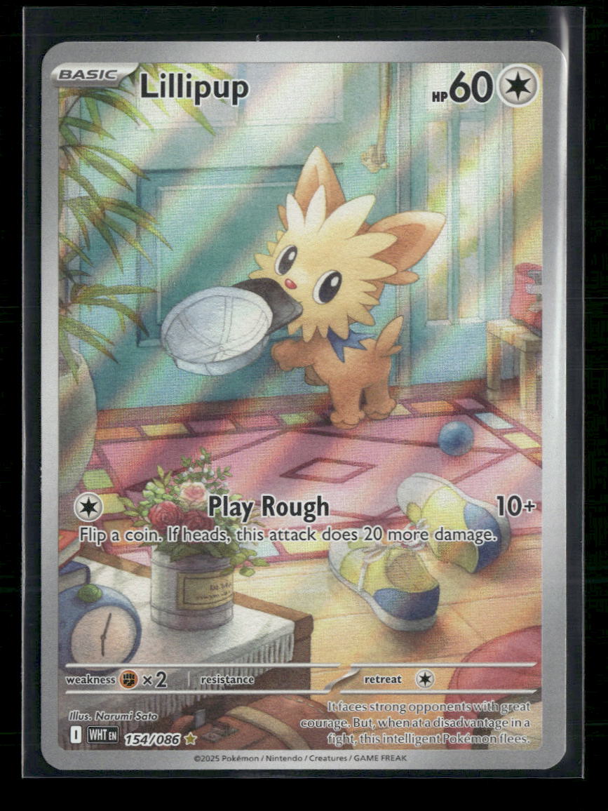 SV: White Flare Lillipup #154/086