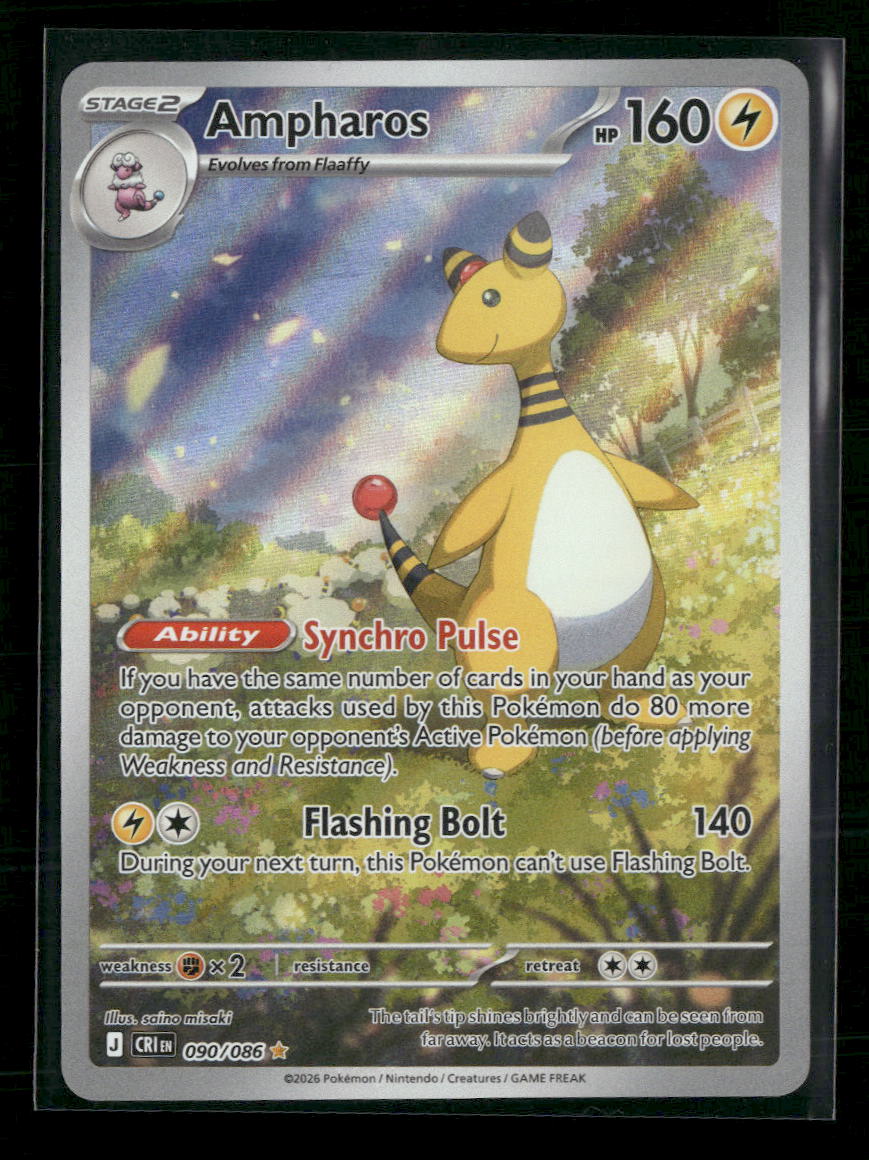 ME04: Chaos Rising Ampharos #090/086