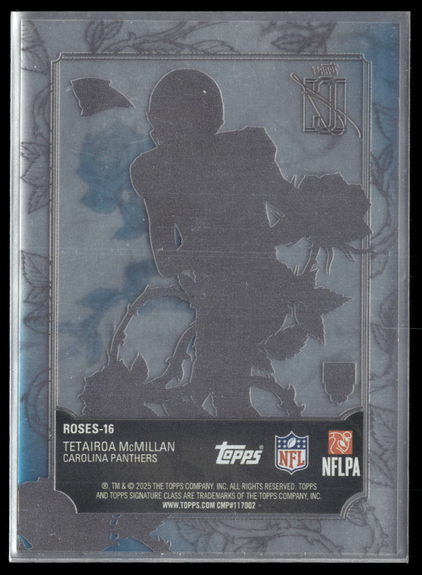 2025 Topps Signature Class Roses Tetairoa McMillan #ROSES-16