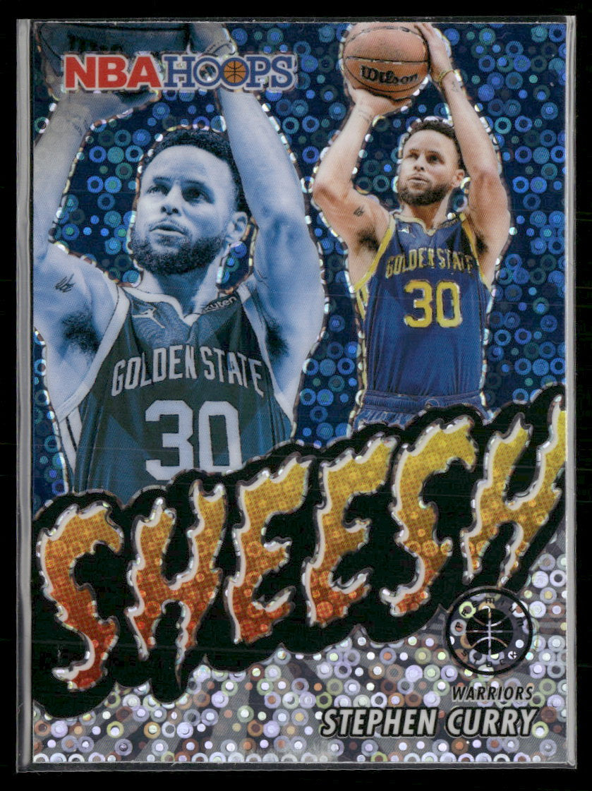 2023-24 Hoops Premium Stock Sheesh Disco Prizm Stephen Curry #5