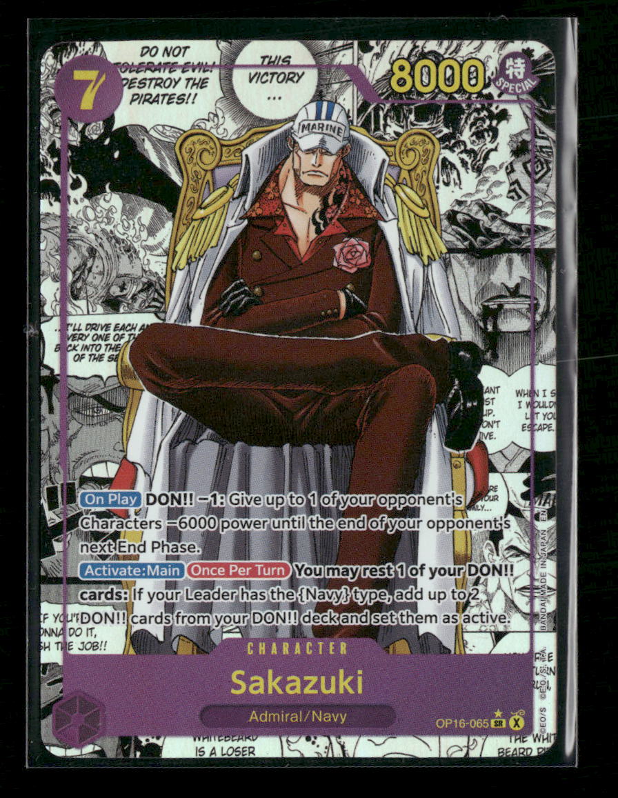 The Time of Battle Sakazuki (Manga) #OP16-065 (Indent)