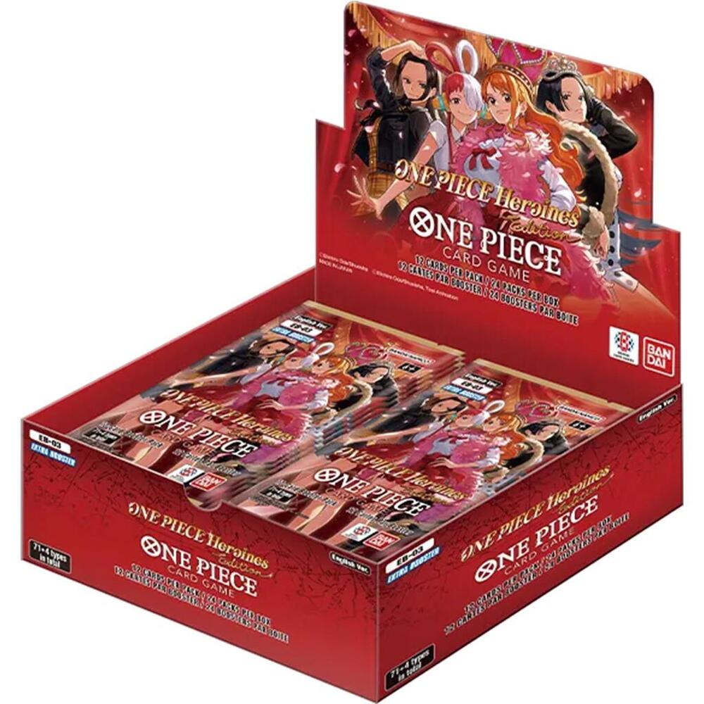 One Piece Card Game Heroines Edition Extra Booster Box EB-03