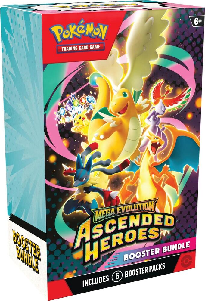 Pokemon TCG: Mega Evolution Ascended Heroes - Booster Bundle