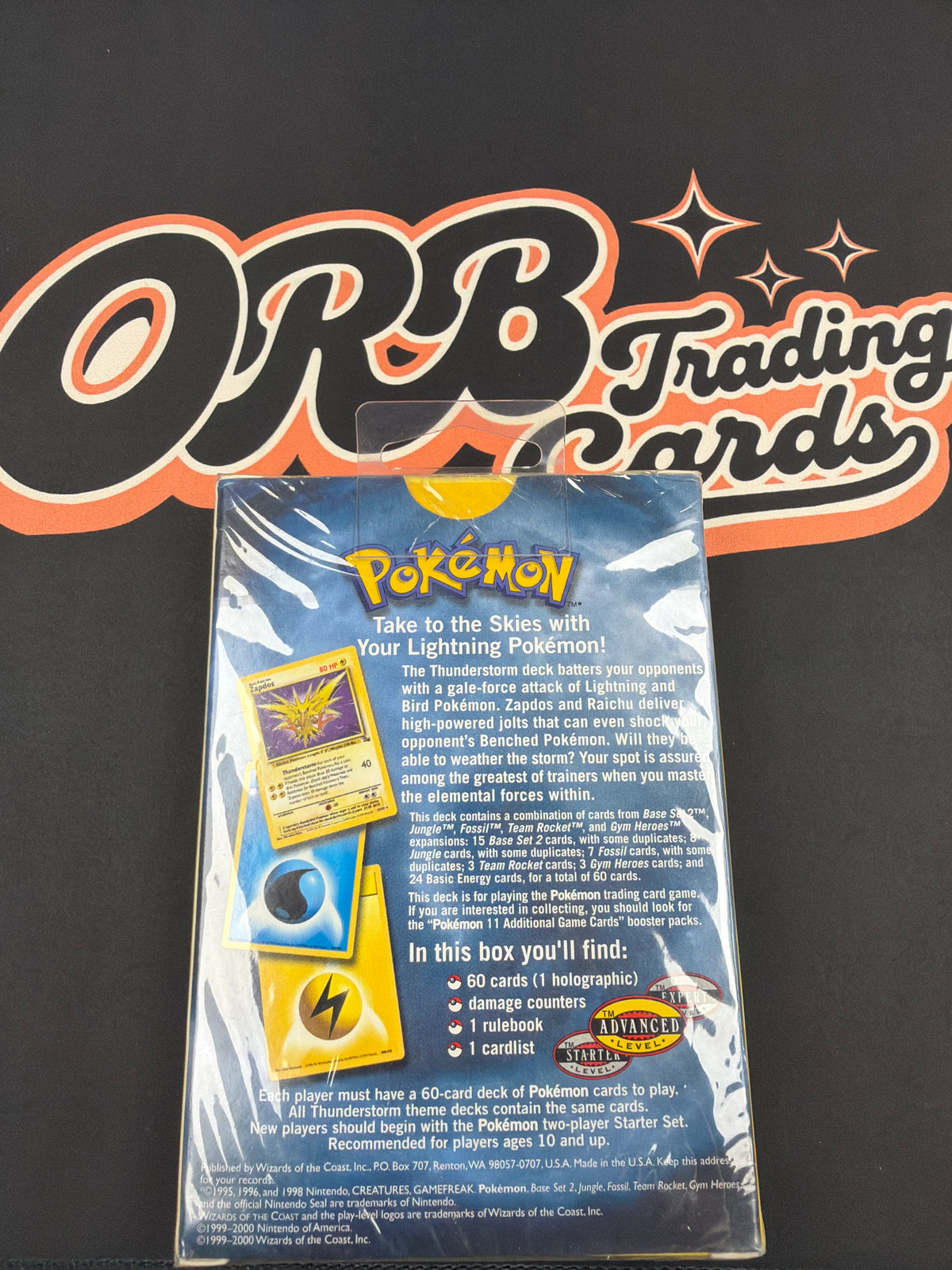 Pokemon TCG Thunderstorm Theme Deck - WOTC Sealed