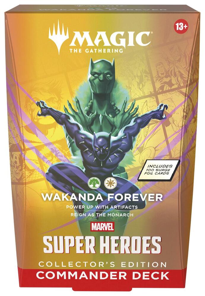 Marvel Super Heroes Commander Deck Collector's Edition - Wakanda Forever