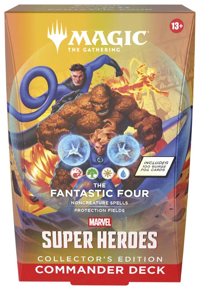 Marvel Super Heroes Commander Deck Collector's Edition - The Fantastic Four