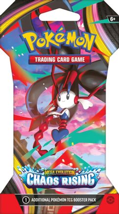 Pokemon TCG: Mega Evolution 04 Chaos Rising Sleeved Booster Pack