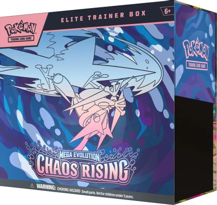Pokemon TCG: Mega Evolution 04 Chaos Rising Elite Trainer Box