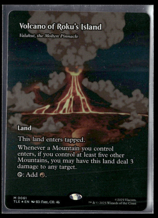 Avatar: The Last Airbender: Eternal-Legal Volcano of Roku's Island #61