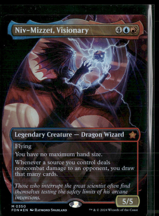 Foundations Niv-Mizzet, Visionary (Borderless) #350