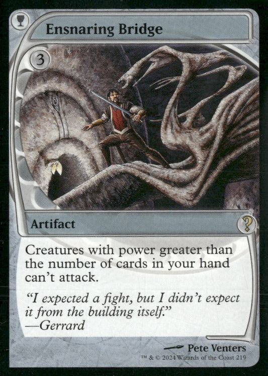 Mystery Booster 2 Ensnaring Bridge (Future Sight) #219