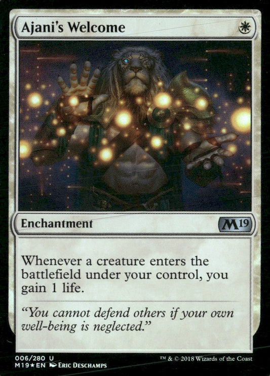 Core Set 2019 Ajani's Welcome #6