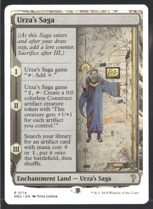 Mystery Booster 2 Urza's Saga (White Border) #114