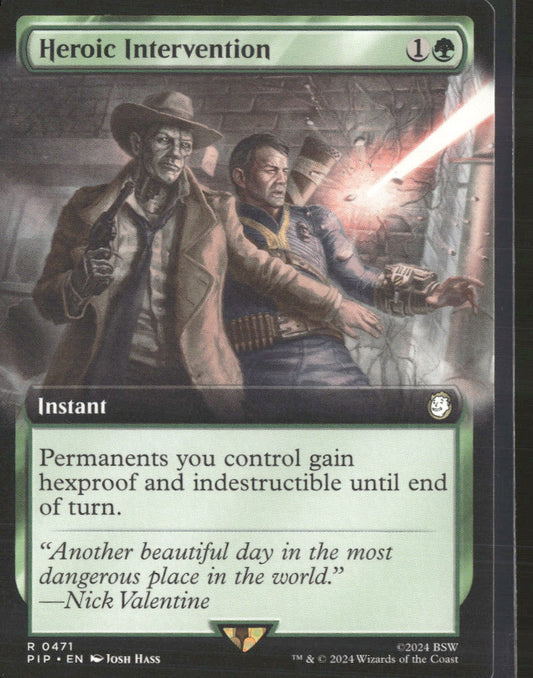 Universes Beyond: Fallout Heroic Intervention (Extended Art) #471