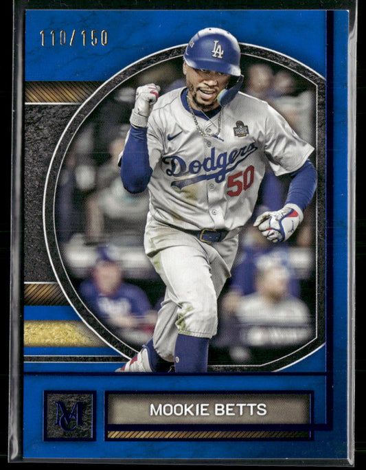 2025 Topps Museum Collection Sapphire Mookie Betts #/150 #63