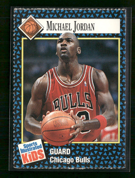 1992 Sports Illustrated for Kids Michael Jordan #4 *Crease In corner*