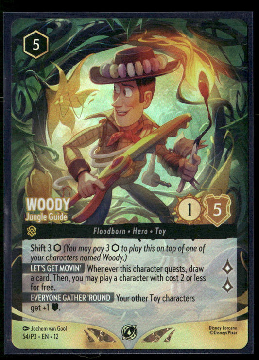 Disney Lorcana Promo Cards Woody (Championship) #54