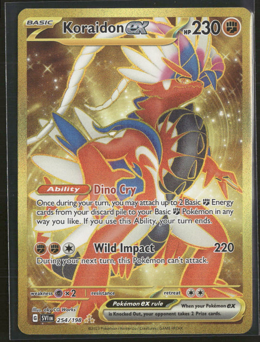 SV01: Scarlet & Violet Base Set Koraidon ex #254/198