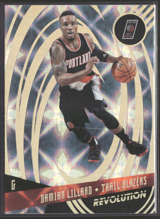 2016-17 Panini Revolution Galactic Damian Lillard #54