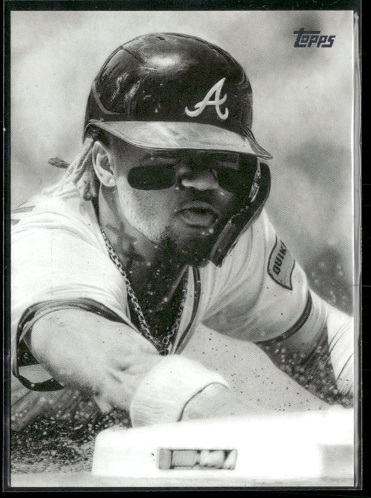 2025 Topps Update Keegan Hall Art Cards Ronald Acuña Jr. #KHAC-32