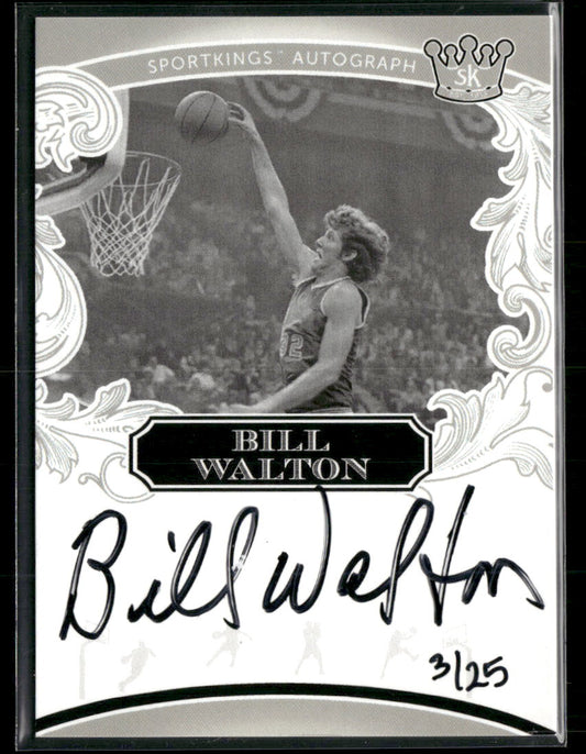 2024 Sportkings Volume 5 Sportkings Autograph Silver Bill Walton #/25 AU #A127
