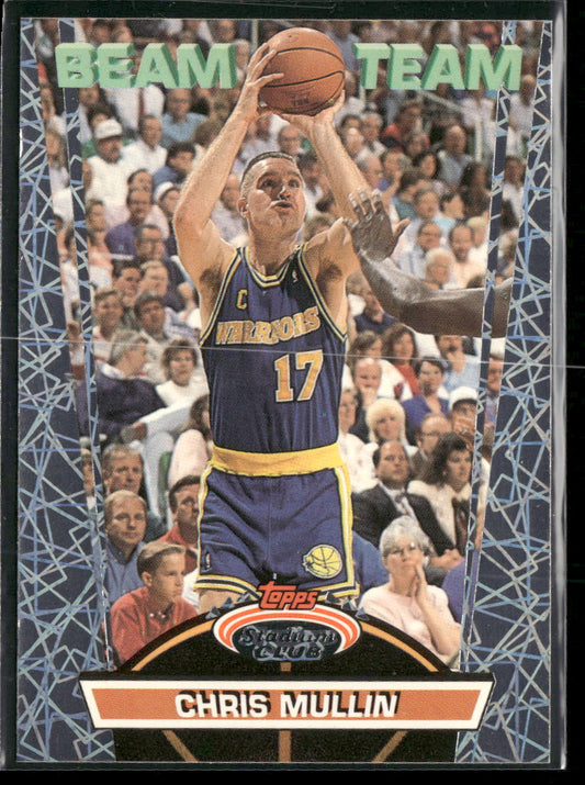 1992-93 Stadium Club Beam Team Chris Mullin #6