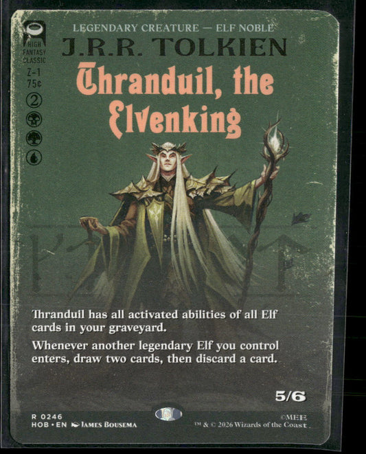 The Hobbit Thranduil, the Elvenking (Borderless) #246