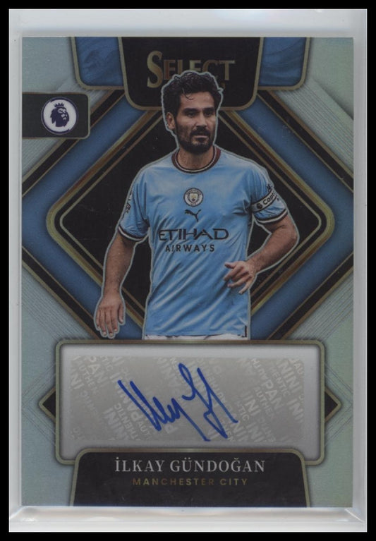 2022-23 Panini Select Premier League Signatures Ilkay Gundogan AU #S-IG