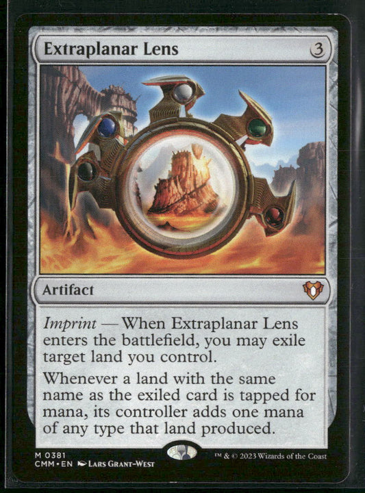 Commander Masters Extraplanar Lens #381