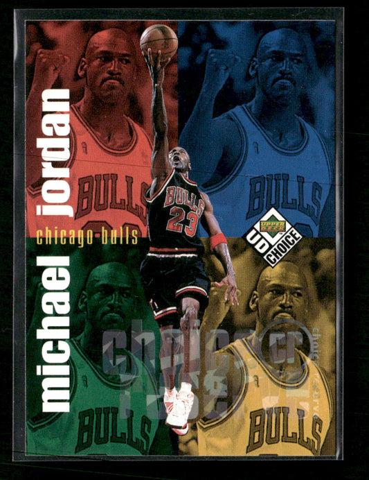 1998-99 UD Choice Michael Jordan #199