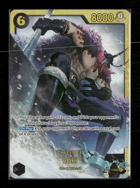 The World's Strongest Warriors Loki #OP17-119