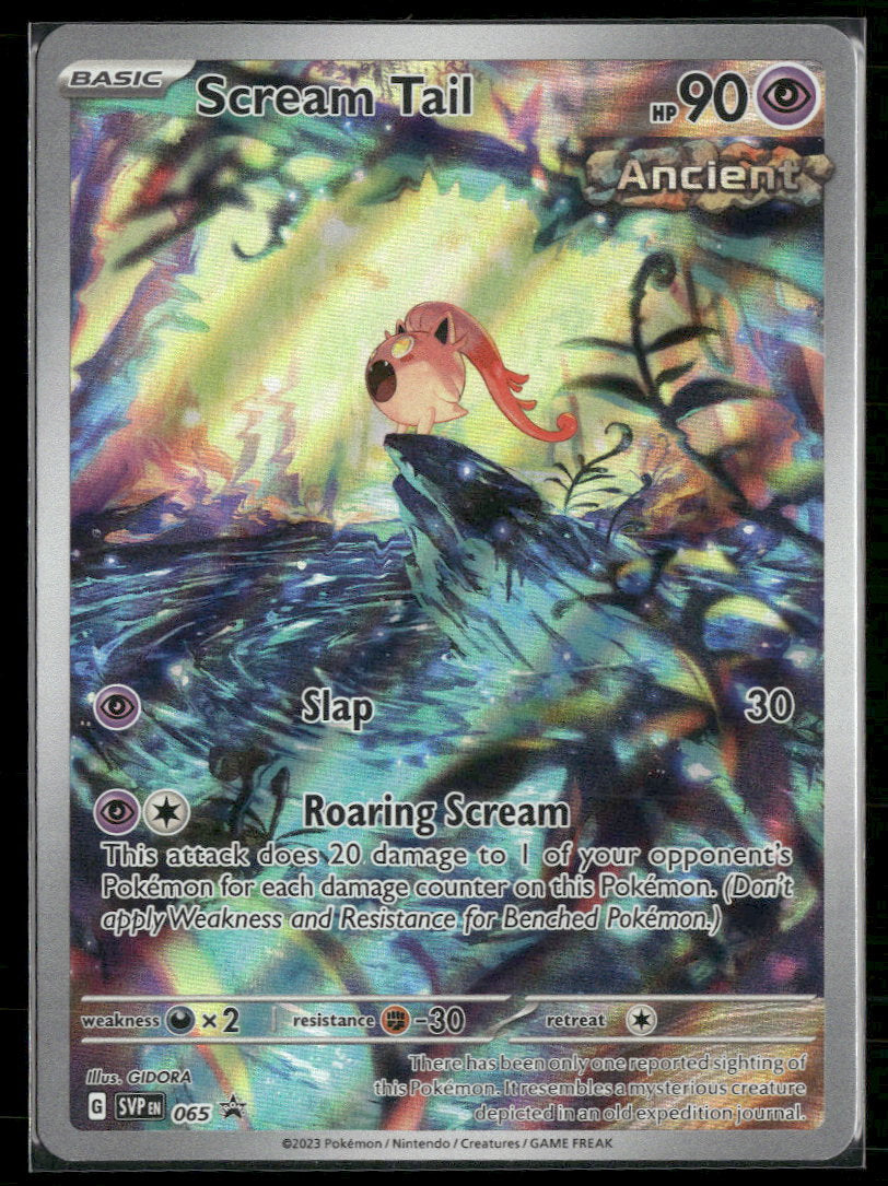 SV: Scarlet & Violet Promo Cards Scream Tail #065
