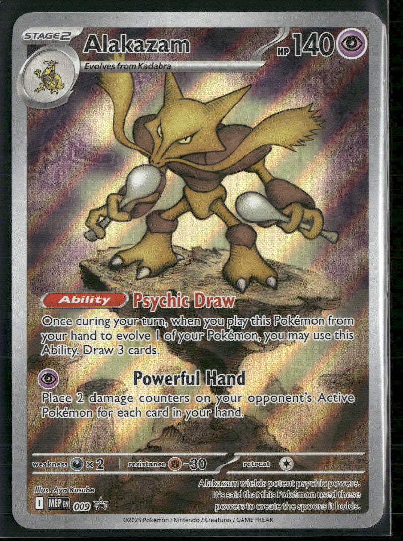 ME: Mega Evolution Promo Alakazam #009