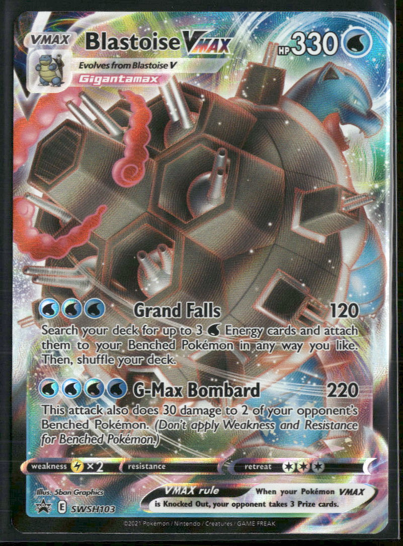SWSH: Sword & Shield Promo Cards Blastoise VMAX #SWSH103