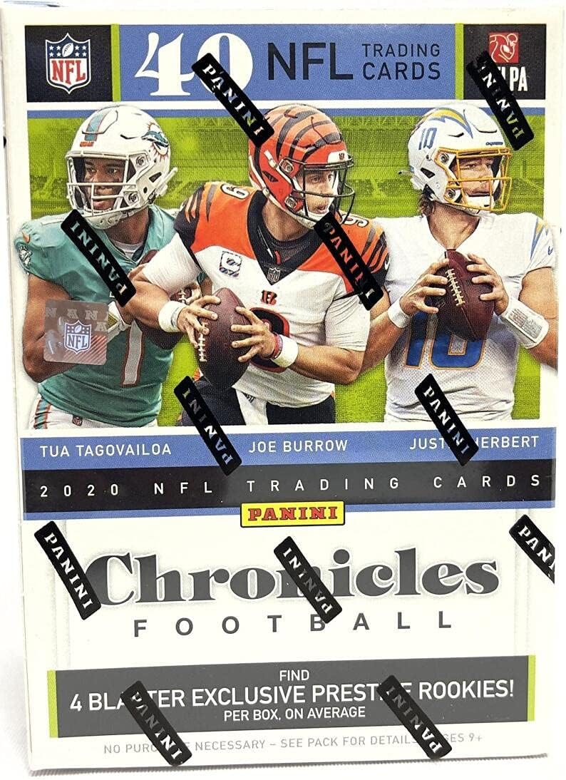 2020 Panini Chronicles Football 8-Pack Blaster Box