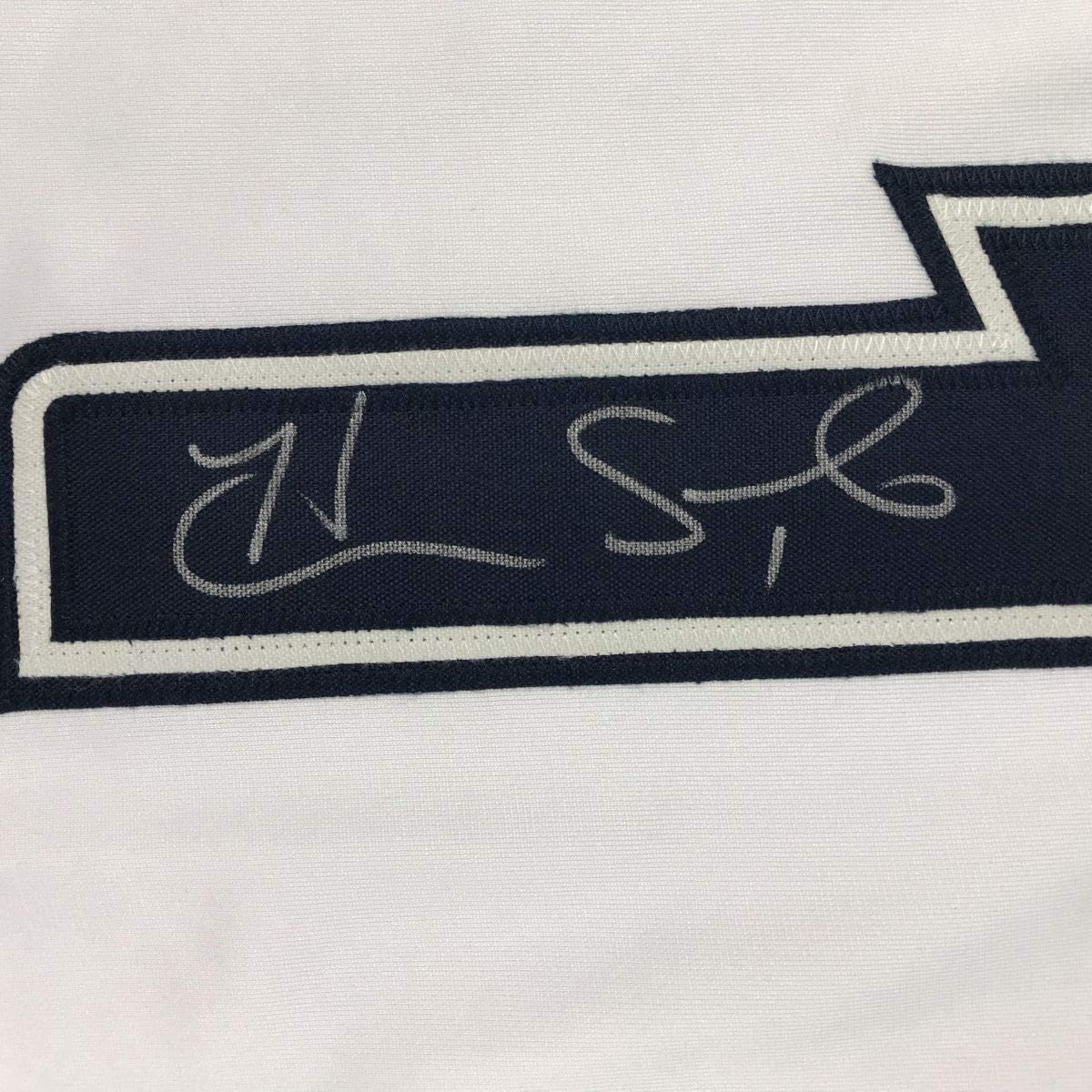 Autographed/Signed Hope Solo White Soccer Team USA World Cup Jersey JSA COA