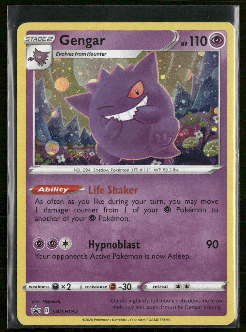 SWSH: Sword & Shield Promo Cards Gengar #SWSH052