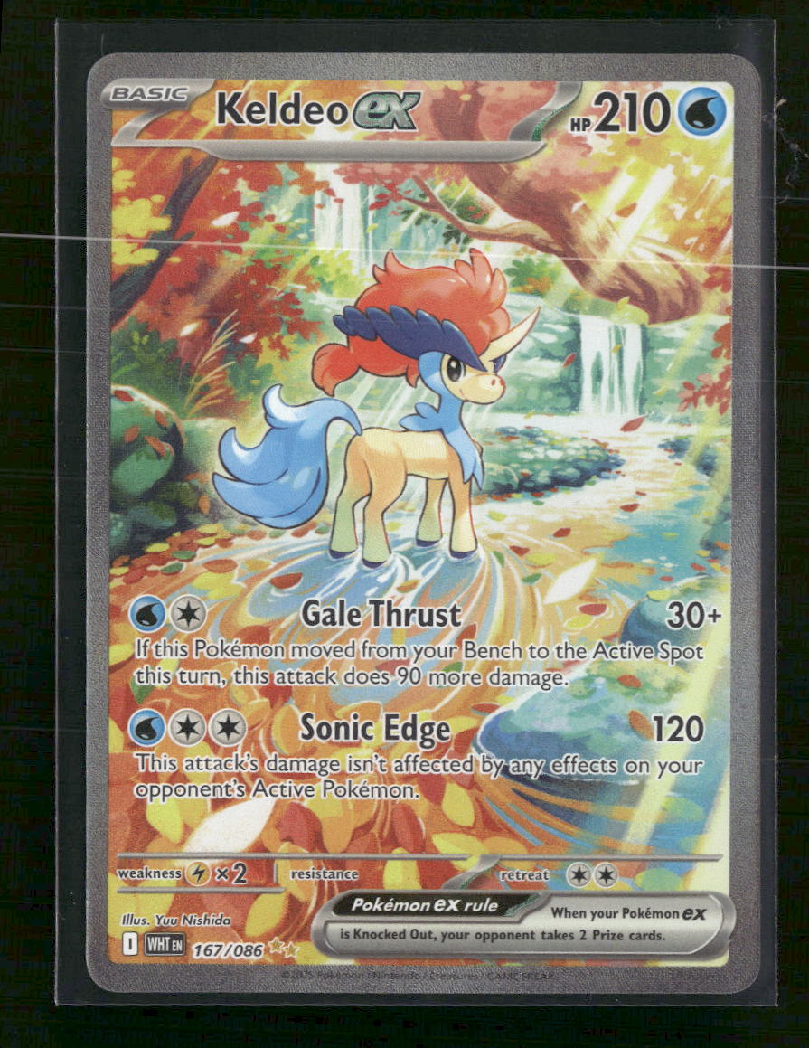 SV: White Flare Keldeo ex #167/086