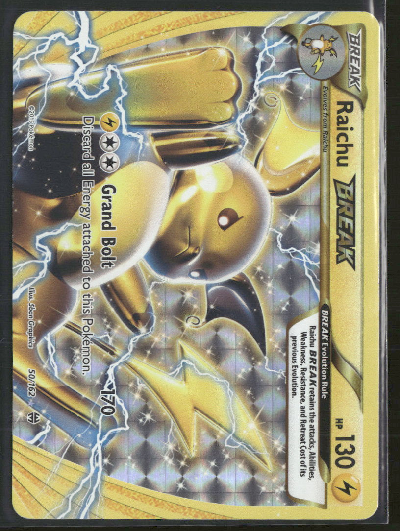 XY - BREAKthrough Raichu BREAK #50/162