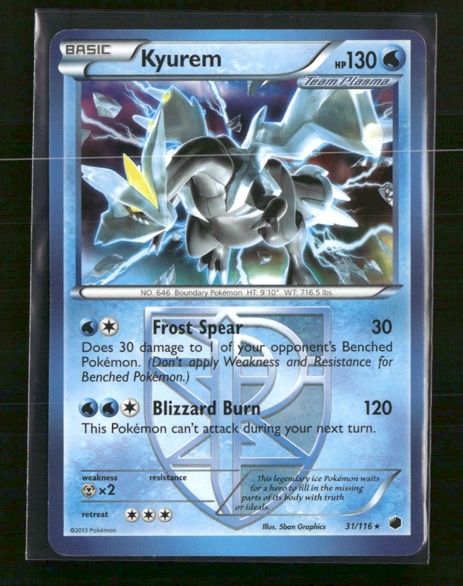 Plasma Freeze Kyurem (Team Plasma) #31/116
