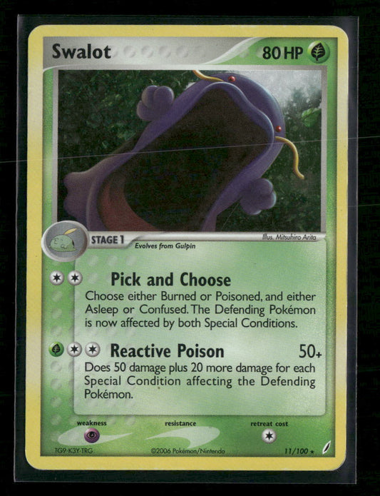 EX Crystal Guardians Swalot #11/100