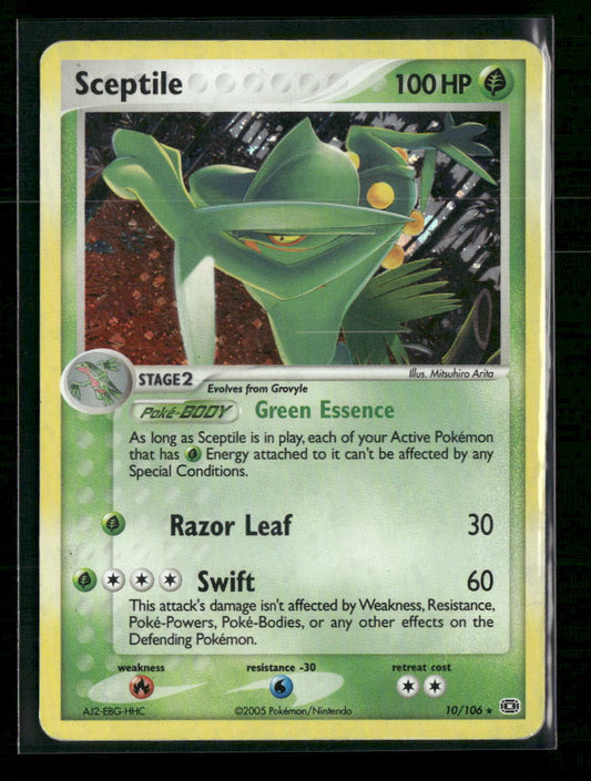 Emerald Sceptile #10/106 *Damaged*