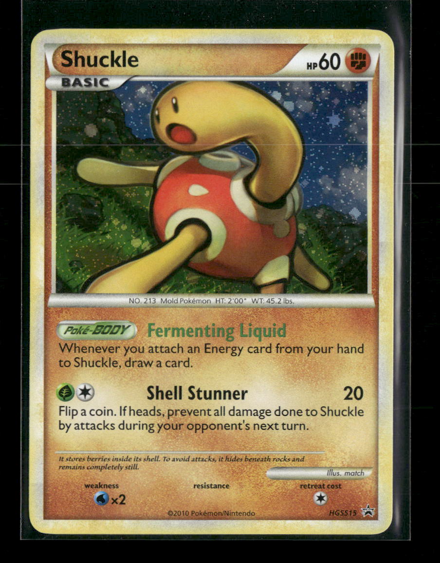 HGSS Promos Shuckle #HGSS15